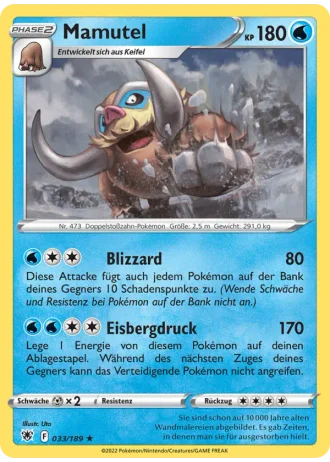 Mamutel #033/189 — Astralglanz