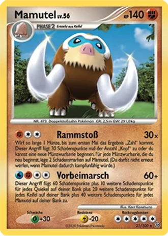 Mamutel #21/100 — Sturmtief