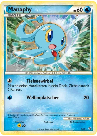 Manaphy #3/95 — Entfesselt