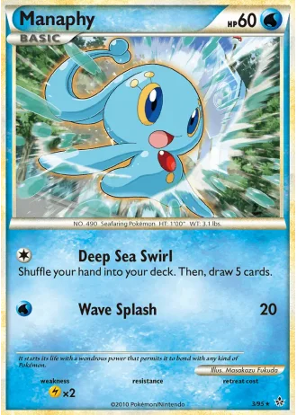 Manaphy #3/95 — Unleashed