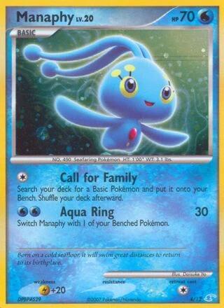 Manaphy #4 — DP trainer Kit (Manaphy)