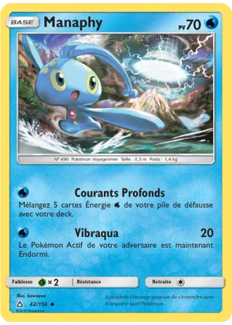 Manaphy #42/156 — Ultra-Prisme
