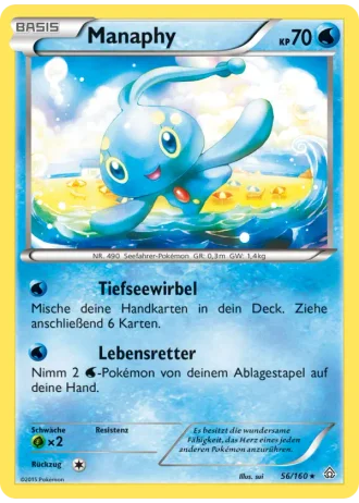 Manaphy #56/160 — Protoschock