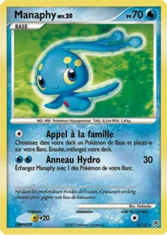 Manaphy #9 — Diamant & Perle