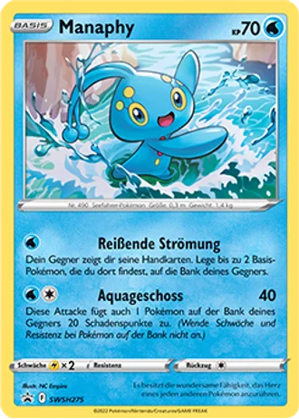 Manaphy SWSH275 — Schwert & Schild Promos