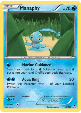 Manaphy XY190 — XY Promos