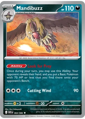 Mandibuzz #064 — White Flare