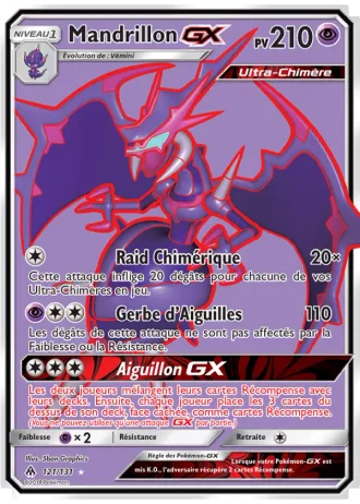 Mandrillon GX #121/131 — Lumière Interdite