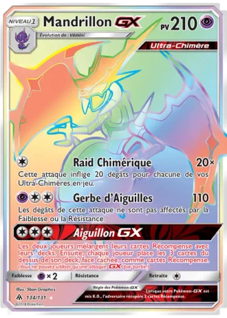 Mandrillon GX #134/131 — Lumière Interdite