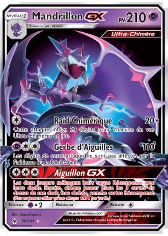 Mandrillon GX #56/131 — Lumière Interdite