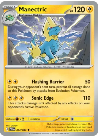 Manectric #024 — Pitch Black