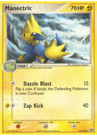 Manectric #16 — Emerald