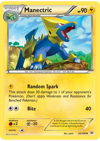 Manectric #25 — Roaring Skies