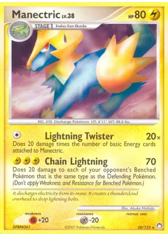 Manectric #28 — Mysterious Treasures