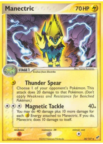 Manectric #38/107 — EX Deoxys