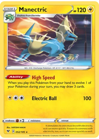 Manectric #52 — Vivid Voltage