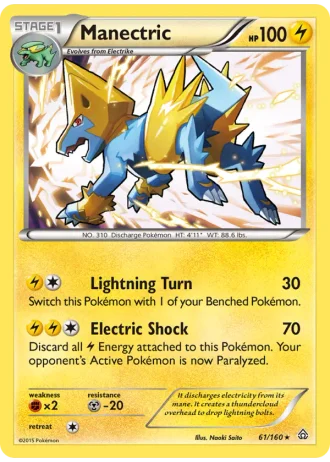 Manectric #61 — Primal Clash