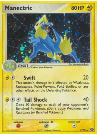 Manectric #7/106 — EX Smeraldo