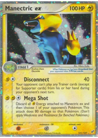 Manectric ex #101 — Deoxys