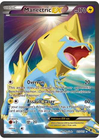 Manectric EX #113 — Phantom Forces
