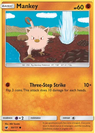 Mankey #50 — Crimson Invasion