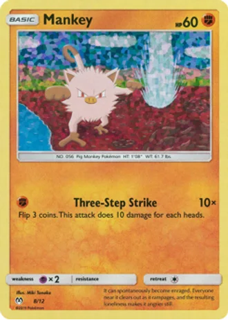 Mankey #8 — McDonald's Collection 2019