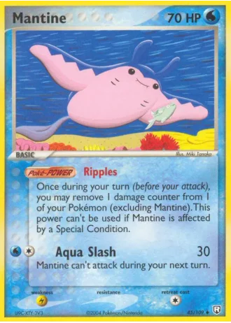 Mantine #45/109 — Team Rocket Returns