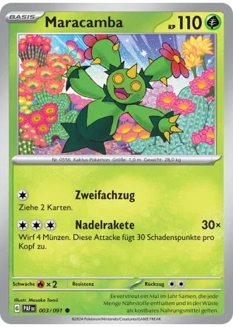 Maracamba #003/91 — Paldeas Schicksale