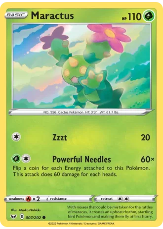 Maractus #7/202 — Sword & Shield