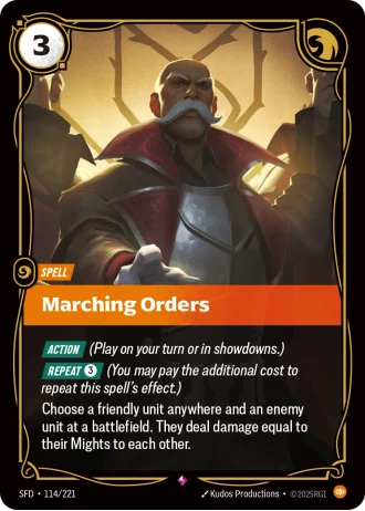 Marching Orders #114/221 — Spiritforged