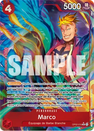 Marco (OP02-018) (Reprint) — ONE PIECE CARD THE BEST (PRB01)
