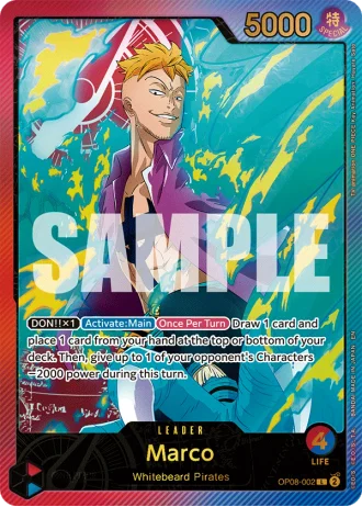 Marco (OP08-002) (Special Rare) — Anime 25th Collection (EB02)