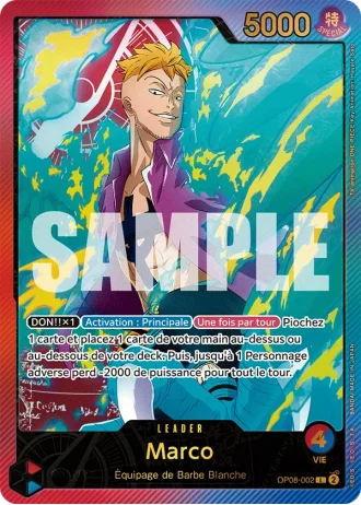 Marco (OP08-002) (Special Rare) — Anime 25th Collection (EB02)