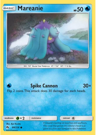 Mareanie #68 — Lost Thunder