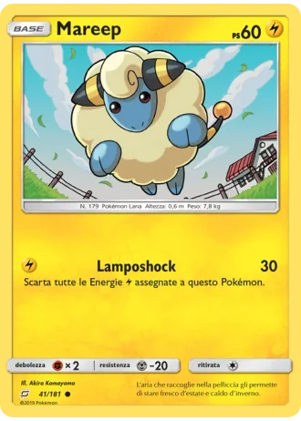 Mareep #41/181 — Gioco di Squadra
