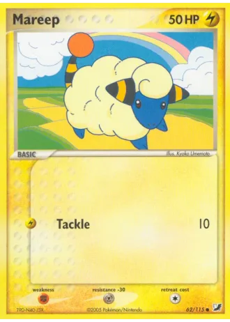 Mareep #62/115 — EX Forze Segrete