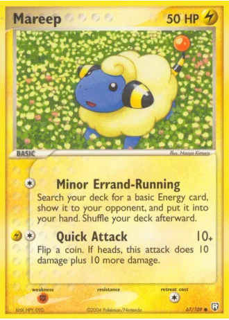 Mareep #67/109 — Team Rocket Returns