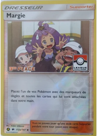 Margie #112a/147 — Cartes alternatives A jaune