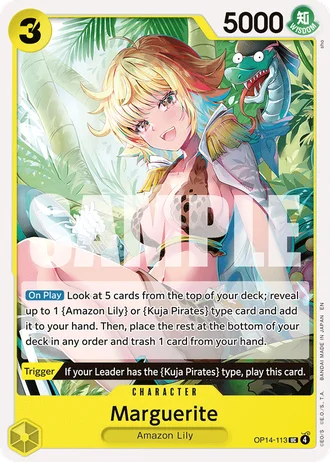 Marguerite (OP14-113) — The Azure Sea's Seven (OP14-EB04)