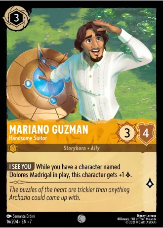 Mariano Guzman - Handsome Suitor #16/204 — Archazia's Island