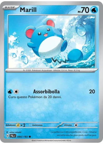 Marill #044 — Evoluzioni a Paldea