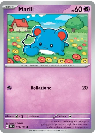 Marill #073 — Scintille Folgoranti