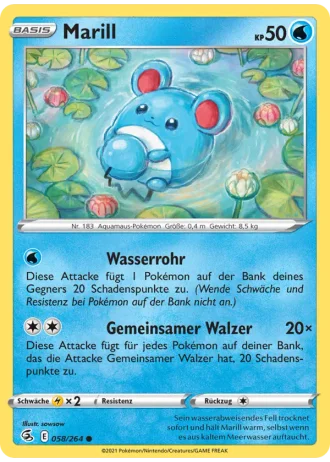 Marill #58/264 — Fusionsangriff