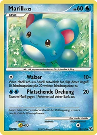 Marill #88/130 — Diamant & Perl
