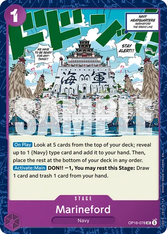 Marineford (OP16-078) — The Time of Battle (OP16)