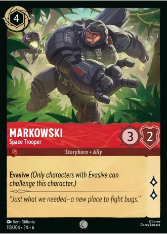 Markowski - Space Trooper #113/204 — Azurite Sea