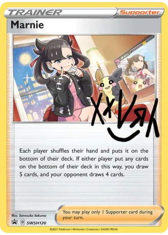 Marnie SWSH120 — Sword & Shield Promos