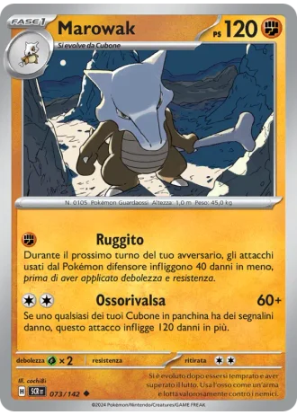 Marowak #073/142 — Corona Astrale