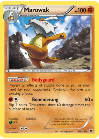 Marowak #37/124 — Fates Collide