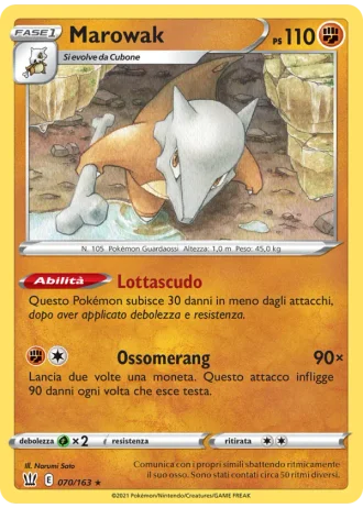 Marowak #70 — Stili di Lotta
